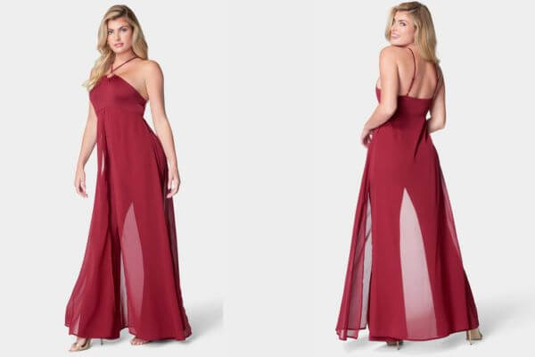 Formal Overlay Jumpsuit