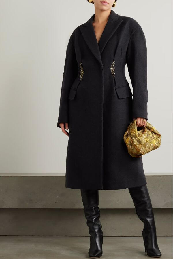 Long Black Coat Outfit