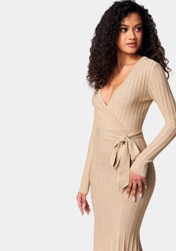 Long Sleeve Midi Sweater Dress Outfit
