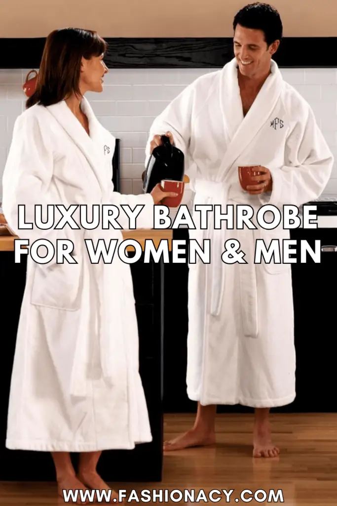 Luxury Bathrobe For Women & Men