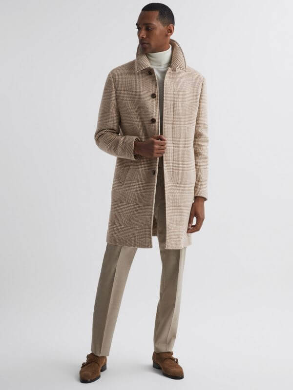 Men Wool Coat Casual