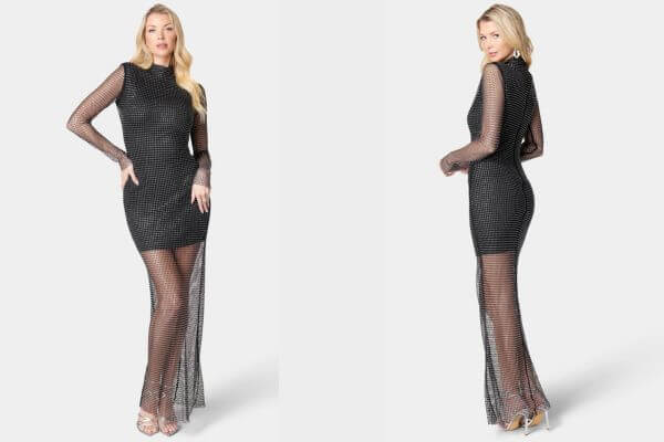 Mesh Gown Dresses