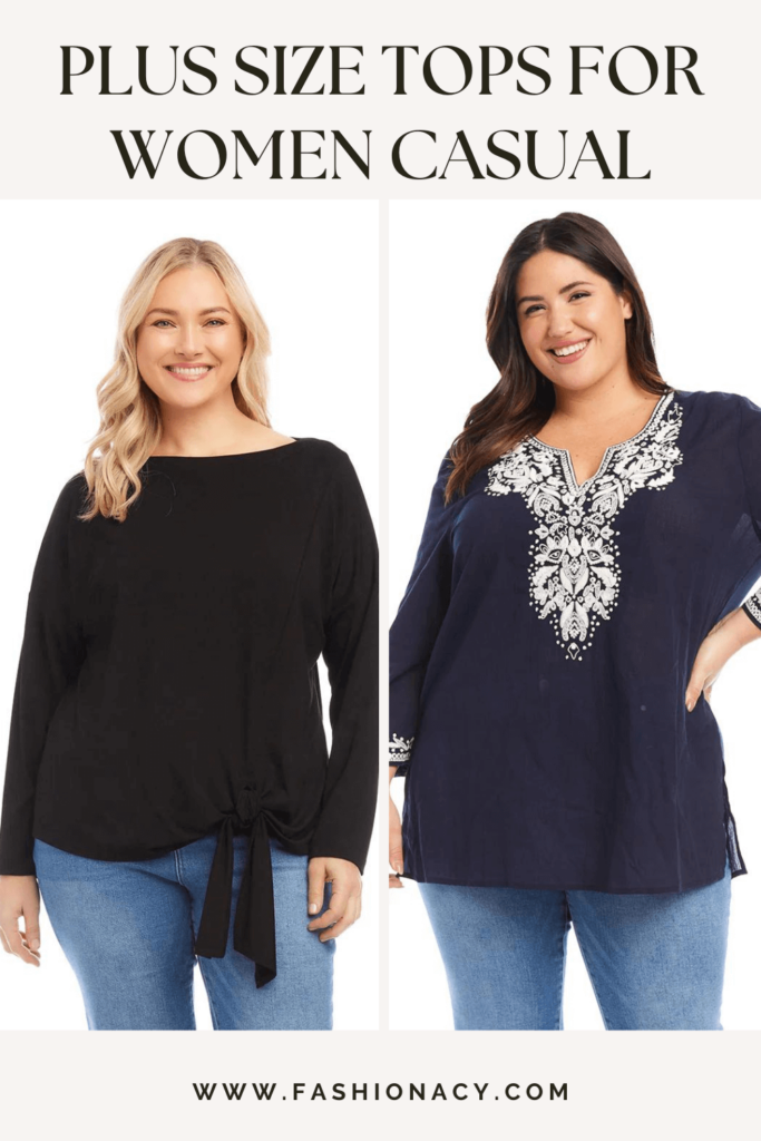 Plus Size Tops For Women Casual