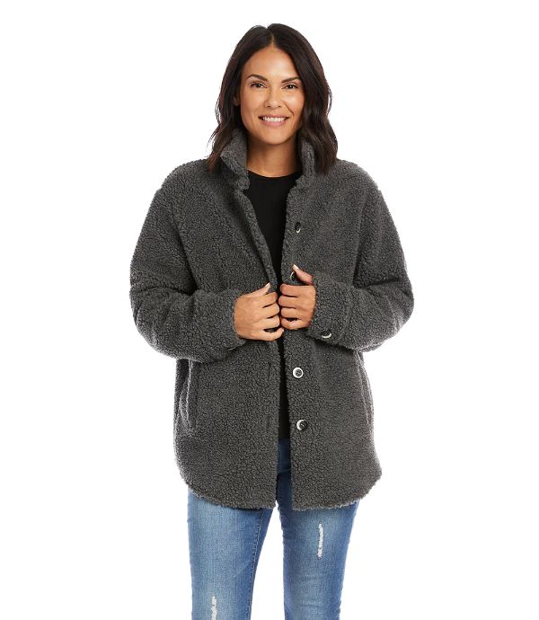 Sherpa Shirt Jacket Outfit