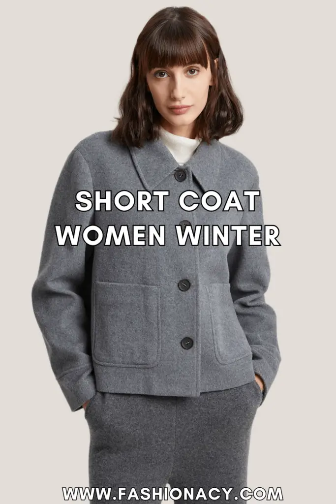 Short Coat Women Winter