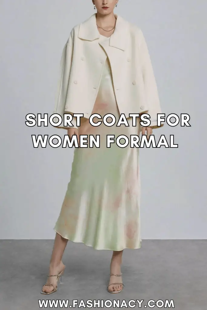 Short Coats For Women Formal