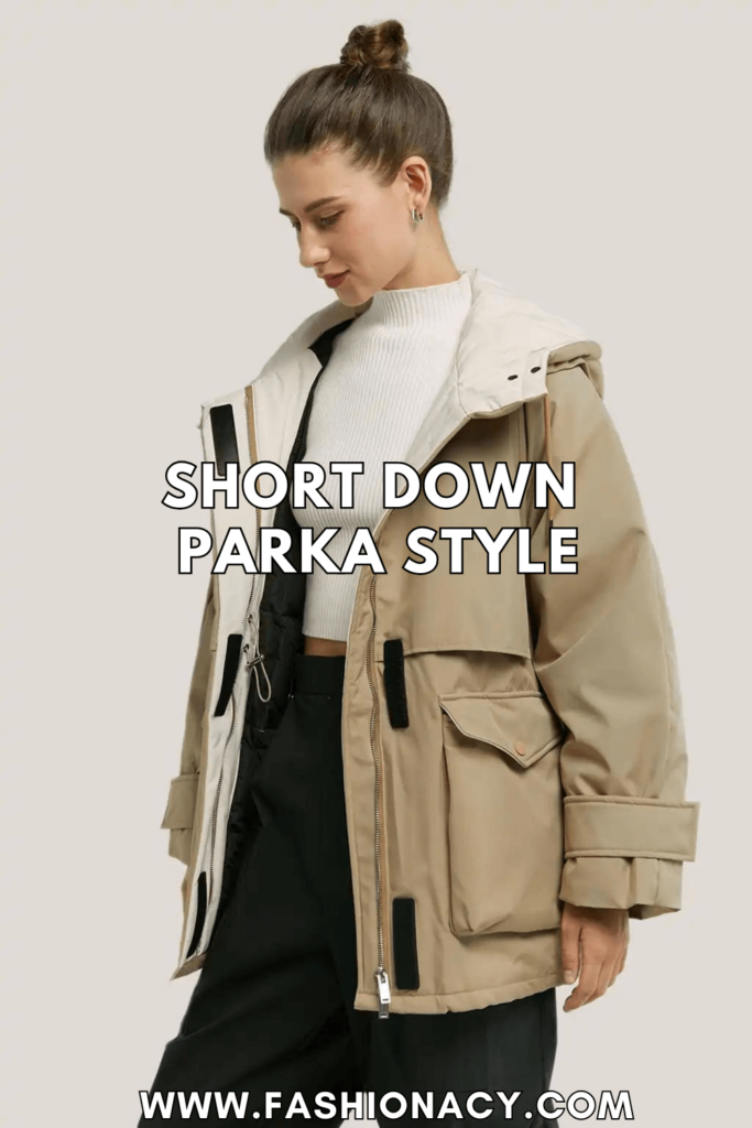 Short Down Parka Style