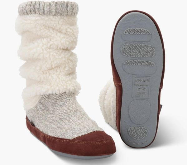 Slipper Socks With Leather Soles