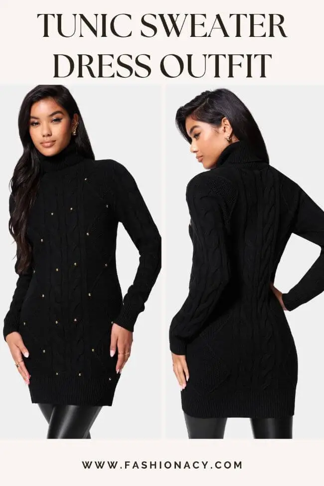 Tunic Sweater Dress Outfit