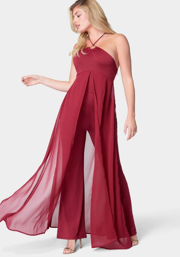 Wide Leg Jumpsuit Formal Outfit