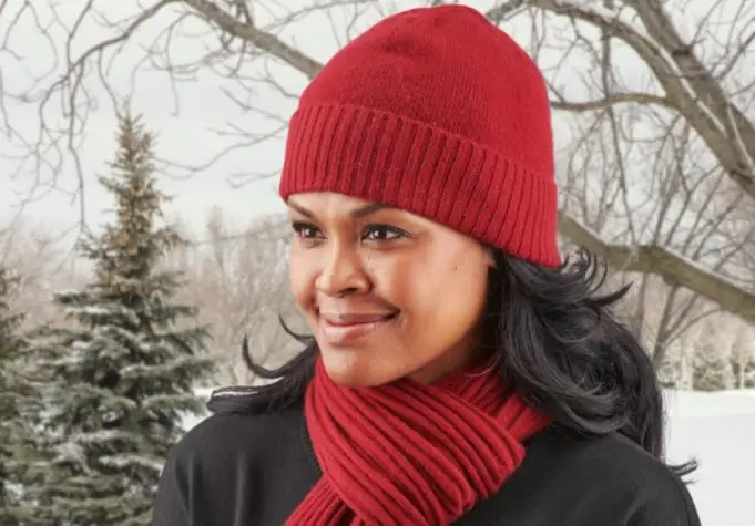 Cashmere Hat, Scarf & Gloves