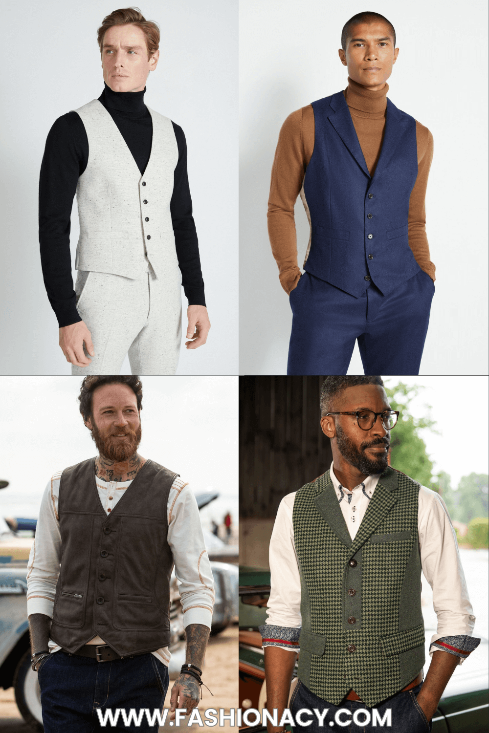 Stylish & Casual Waistcoats For Men (How to Wear)