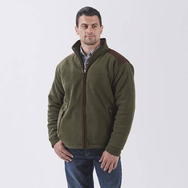 Fleece Jacket Men Street Style