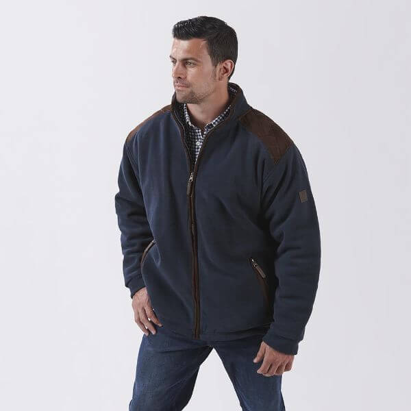 Fleece Jacket Men Streetwear