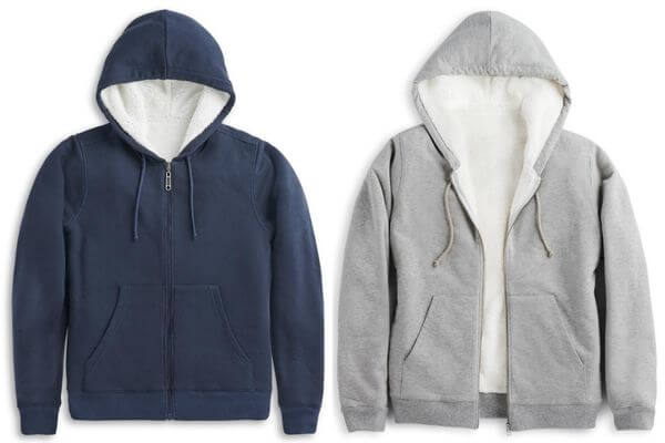 hoodie Sherpa lining