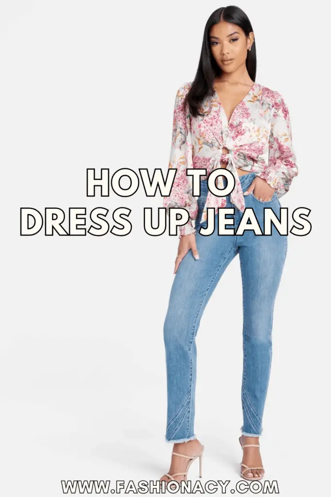 How to Dress Up Jeans