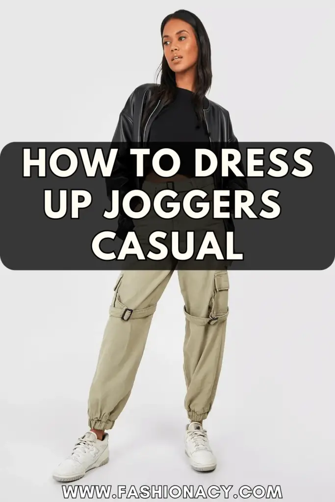 How to Dress Up Joggers Casual