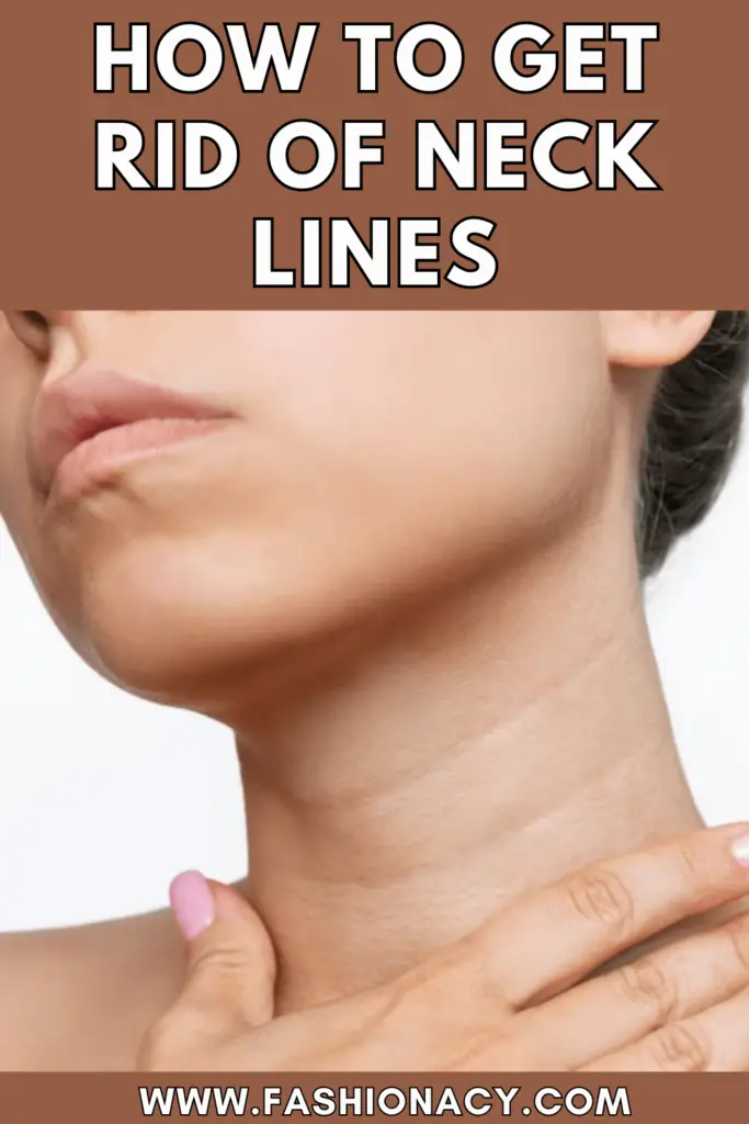 How To Get Rid of Neck Lines