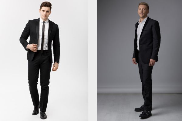 How To Style a Black Suit Men