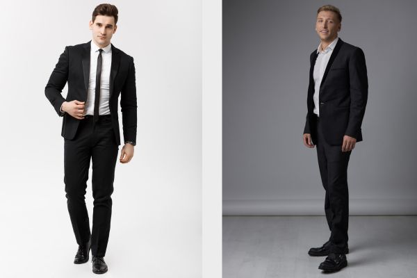 How To Style a Black Suit Men