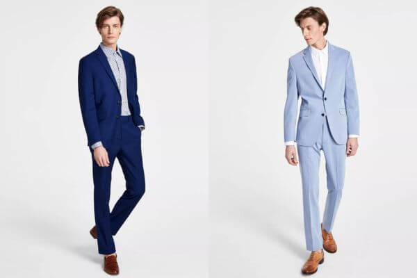 How to Style Blue Suit Men