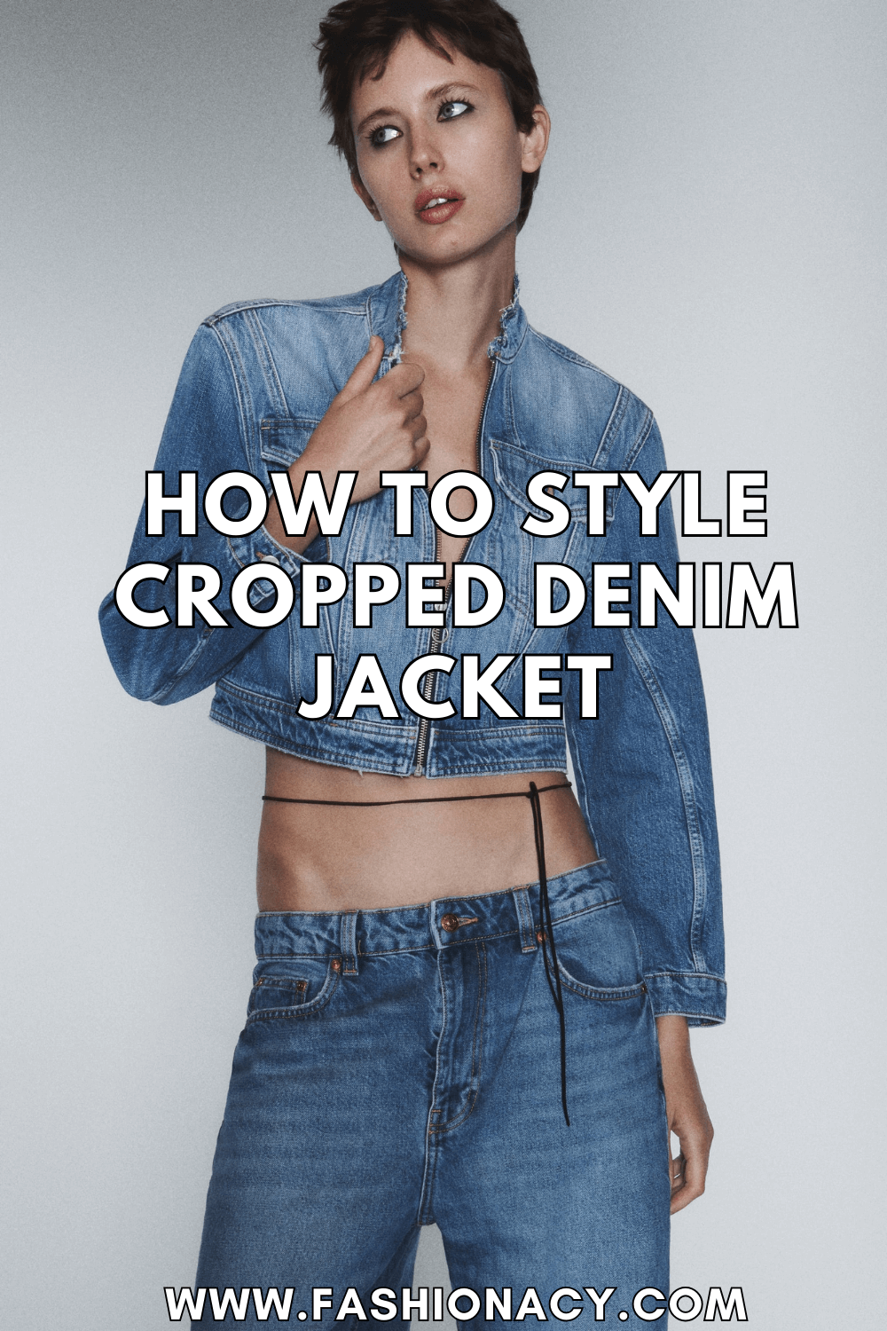 How to Style Cropped Jacket