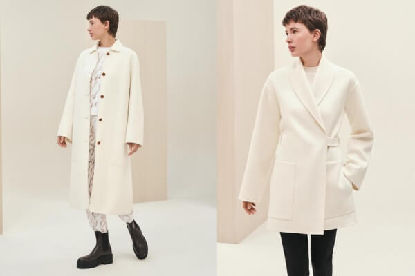 How to Style White Coat