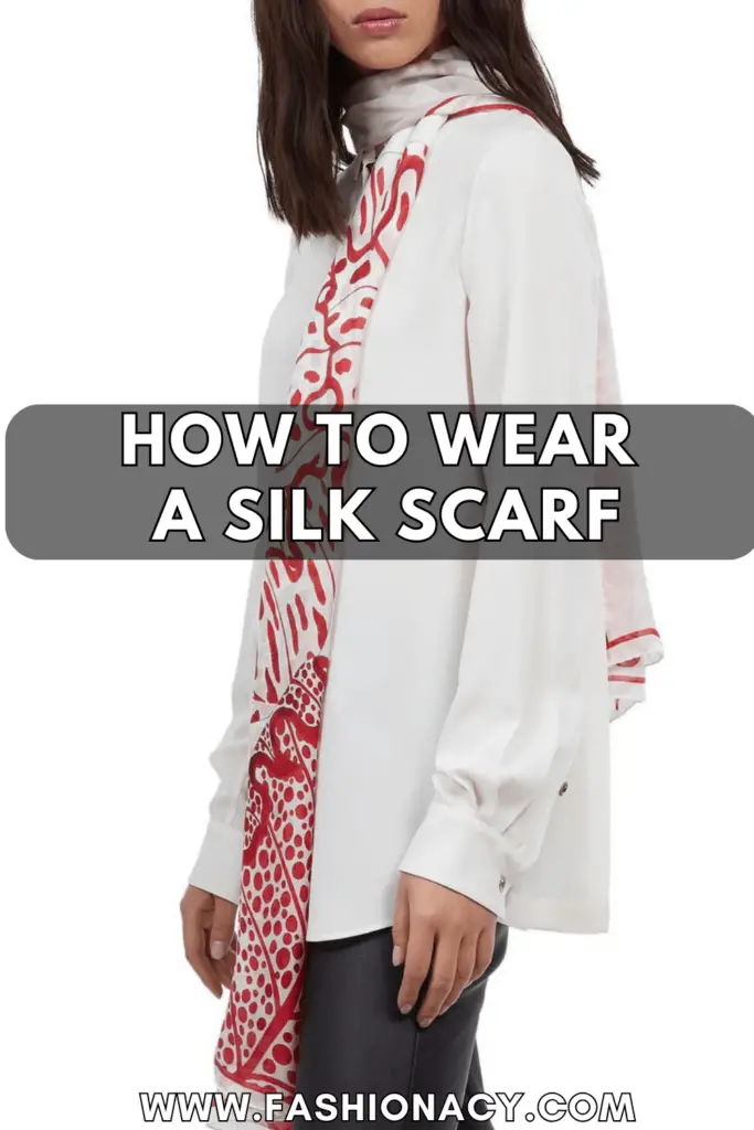 How to Wear a Silk Scarf