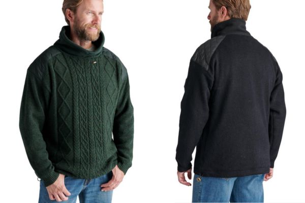 Irish Aran Sweater Men