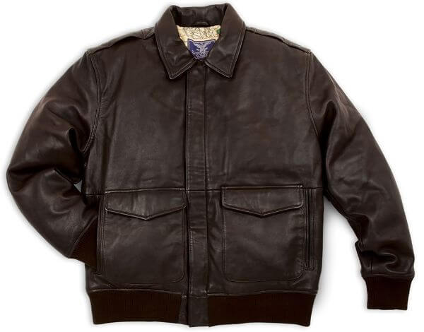 Leather Flight Jacket For Men
