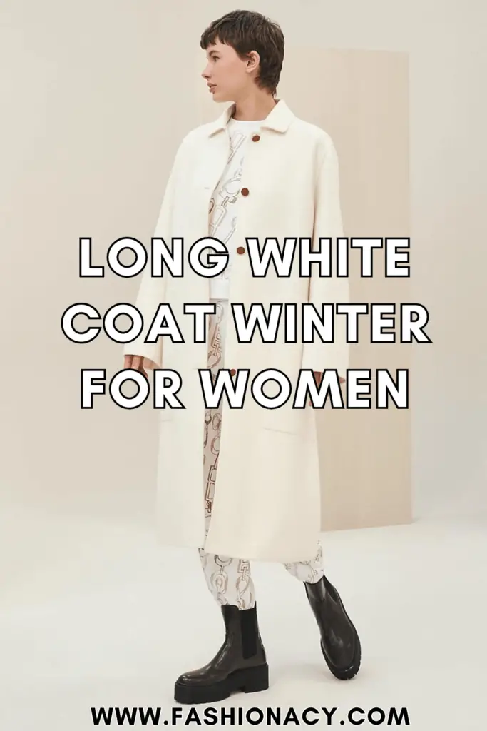long white coat winter for women