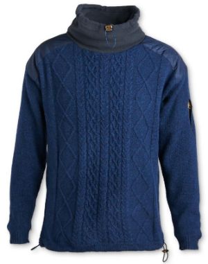 navy-aran-sweater-men