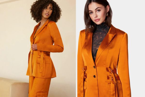 Orange Blazer