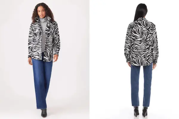 Zebra Print Jacket