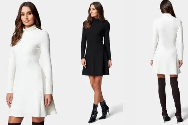 A-line Sweater Dress Outfit