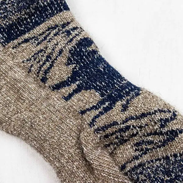 American Bison Socks