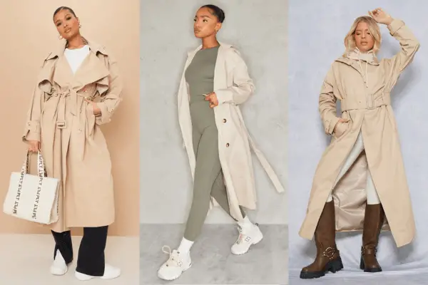Beige Trench Coat Outfits