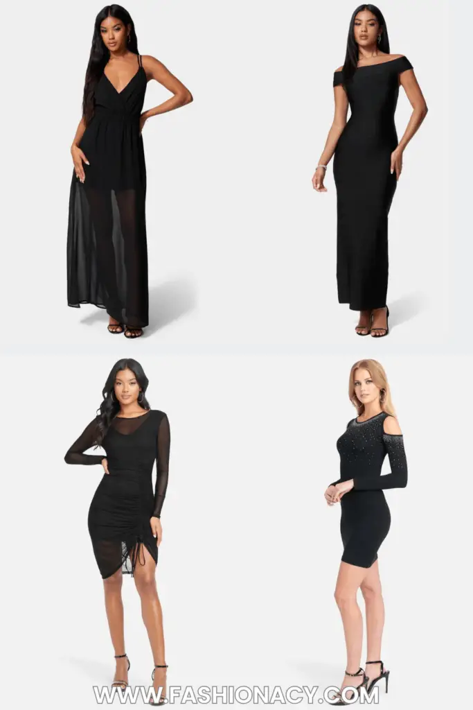 Black Dresses Long and Short