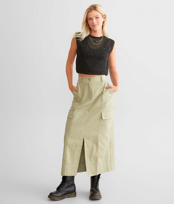 Cargo Skirt Outfit Winter