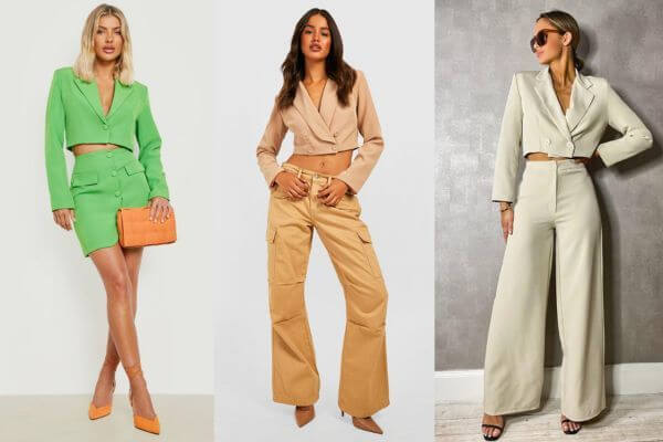 Cropped Blazer Outfits