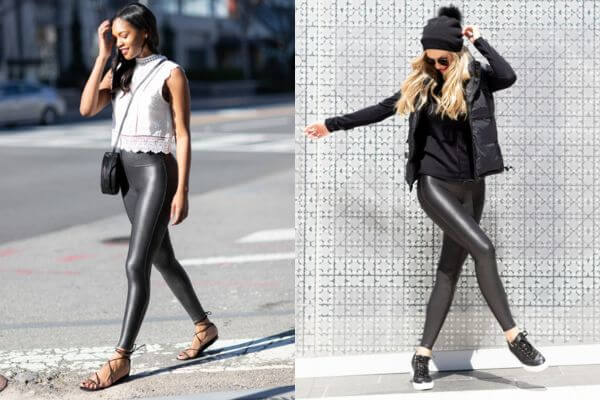 6 Ways To Style Leather Leggings & Pants From Errands to Dinner