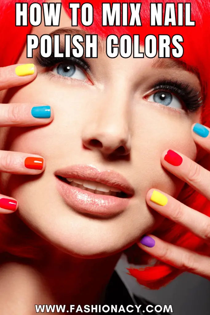 How to Mix Nail Polish Colors