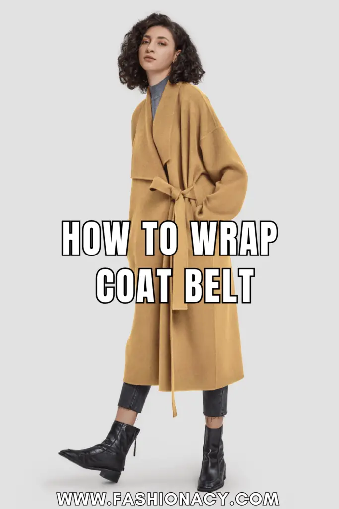 How to Wrap Coat Belt