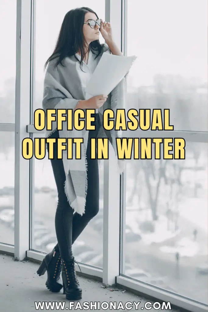 Office Casual Outfit Winter