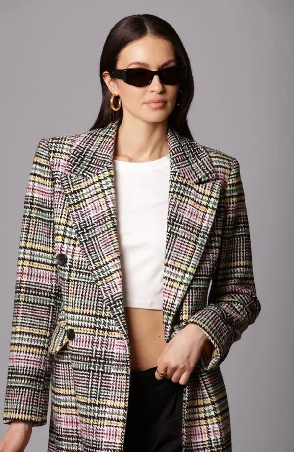 Plaid Coats For Women