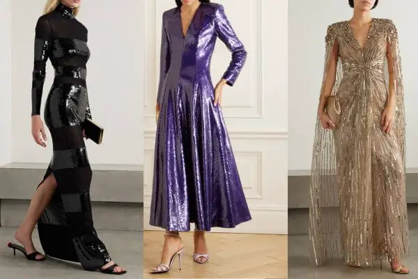 Sequined Long Dresses