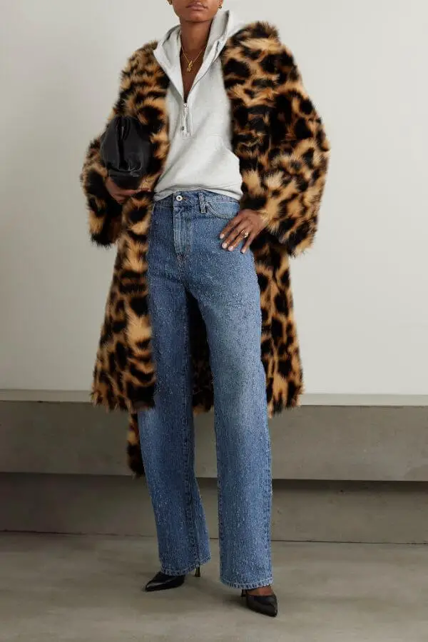 Statement Faux Fur Coat