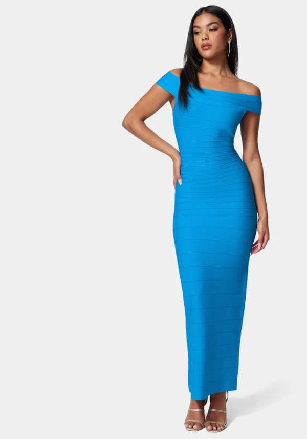 blue Bandage Gown