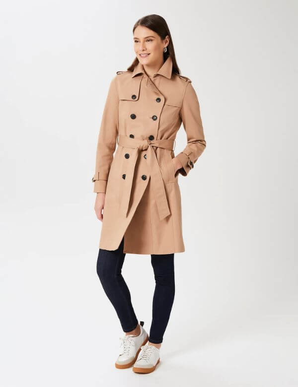 Brown Trench Coat Outfit Casual