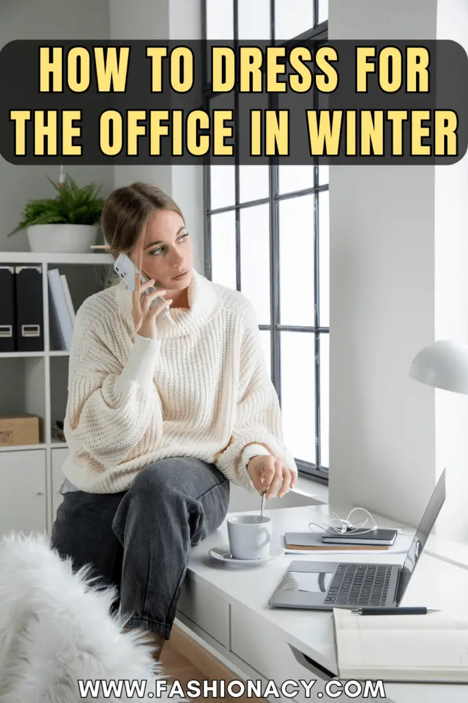 How to Dress For The Office in Winter